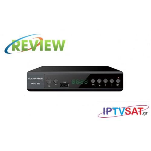 Golden Media Mania 818 - Full HD DVB-T2 HEVC Review